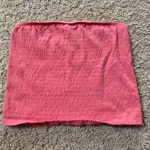 pink tube top